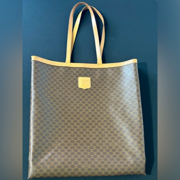 Celine Triomphe Macadam Tote Bag - Picture 1 of 16